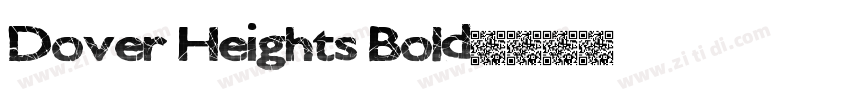 Dover Heights Bold字体转换
